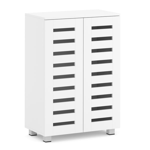 Schuhschrank EDDIE 60 x 33 x 87 cm weiss