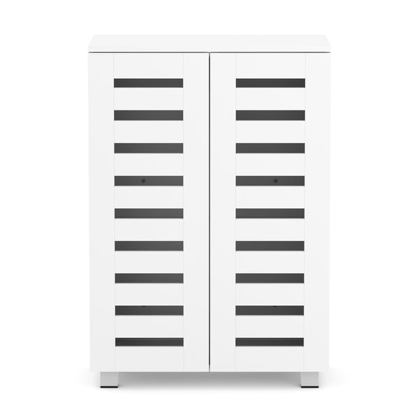 Schuhschrank EDDIE 60 x 33 x 87 cm weiss