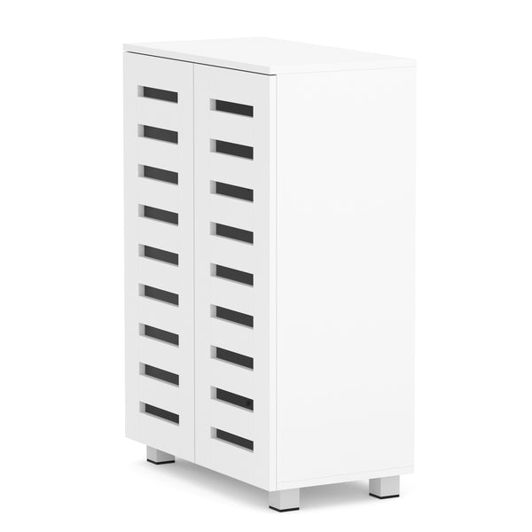 Schuhschrank EDDIE 60 x 33 x 87 cm weiss
