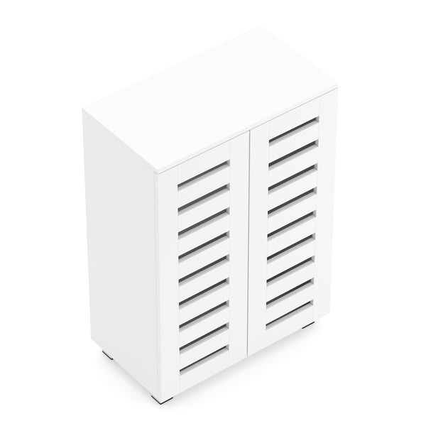 Schuhschrank EDDIE 60 x 33 x 87 cm weiss