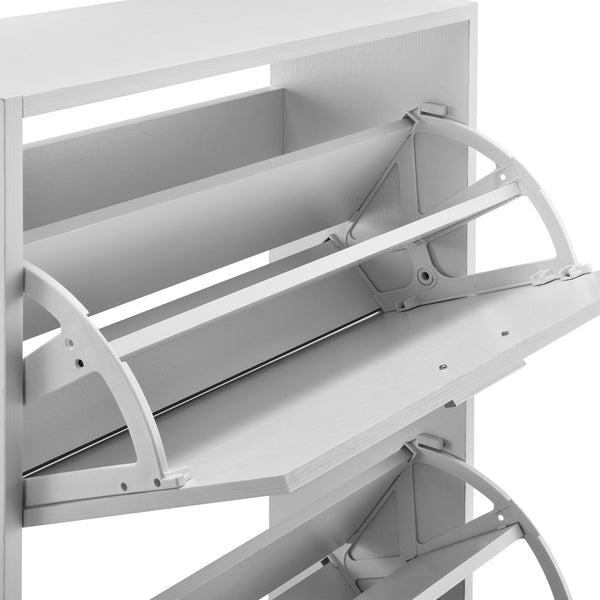Armoire à chaussures blanche Saja