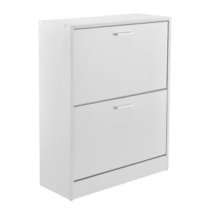 Armoire à chaussures blanche Saja