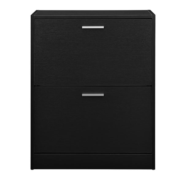 Armoire à chaussures noire Saja
