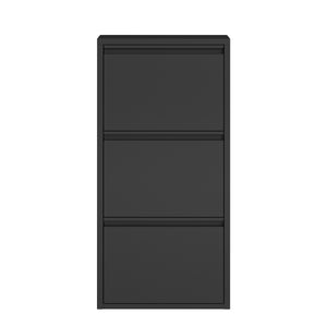 Scarpiera in metallo ROMEO 50 x 103 cm nero