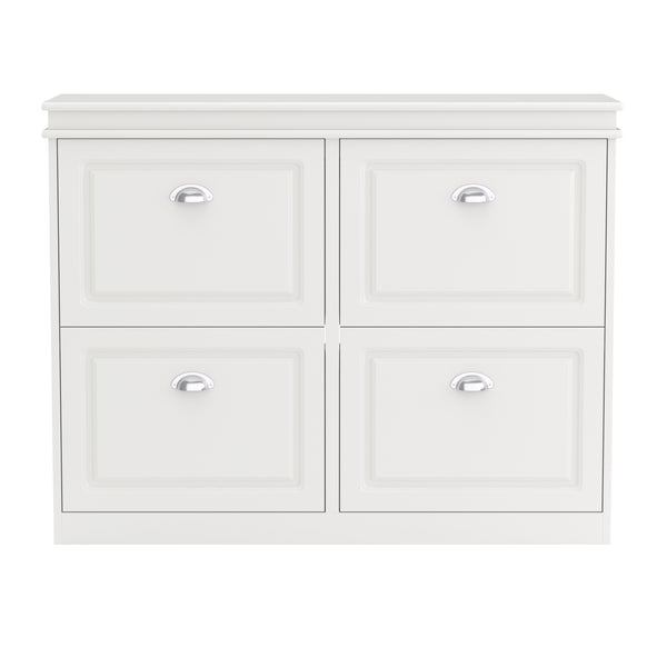 Scarpiera PETRA 105 x 24 x 82 cm bianca