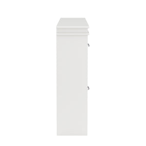 Scarpiera PETRA 105 x 24 x 82 cm bianca
