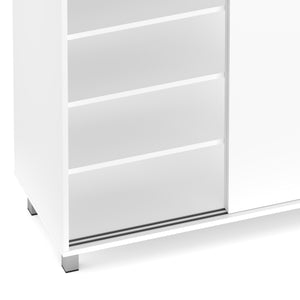 Schuhschrank ROAM 100 x 108 cm weiss
