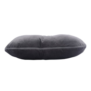 Schwangerschaftskissen Stillkissen U-Form 140 x 70 cm anthrazit