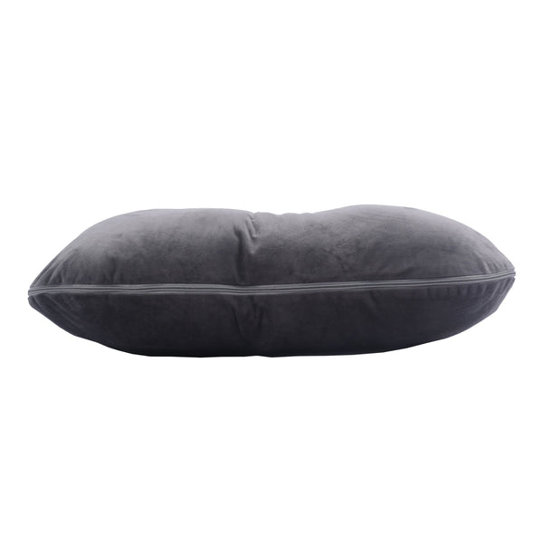 Schwangerschaftskissen Stillkissen U-Form 140 x 70 cm anthrazit