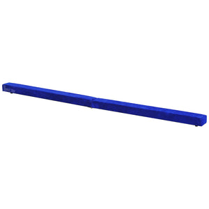Balance beam 210cm, foldable gymnastic beam, blue