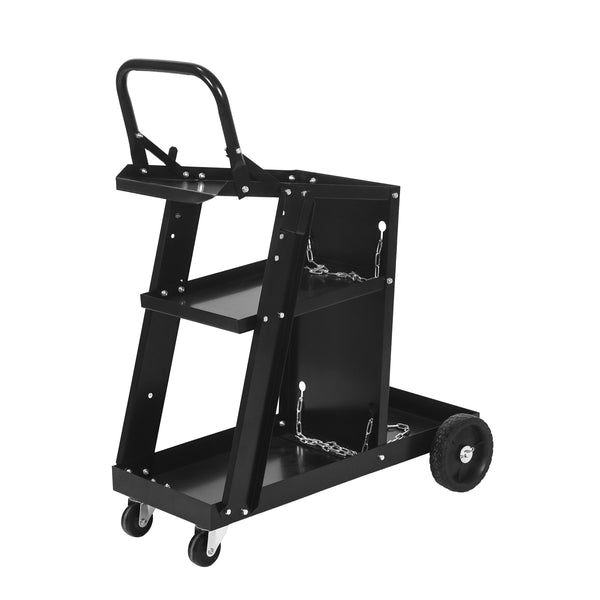 Schweisswagen Stahl 71 x 38 x 90 cm schwarz
