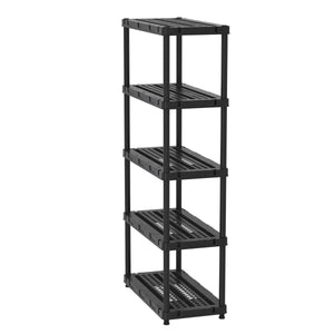 Schwerlastregal 90 x 43 x 185 cm schwarz