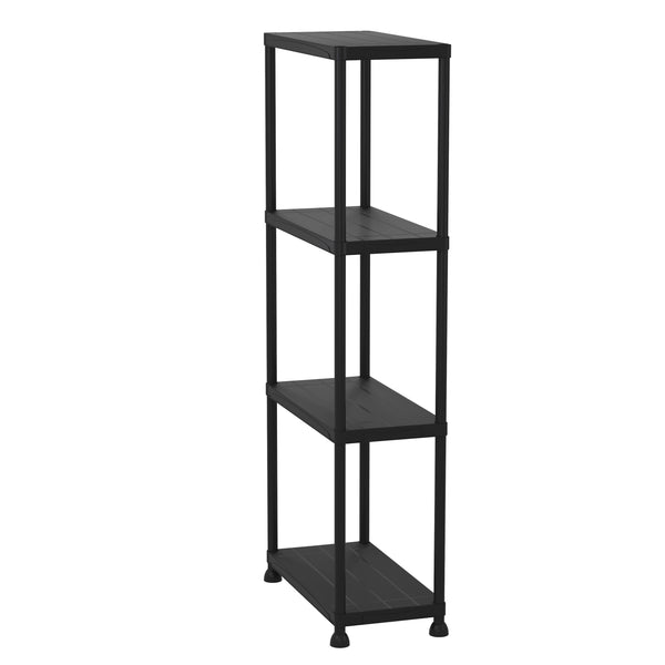 Schwerlastregal 2er Set schwarz 60 x 30 x 133 cm