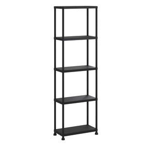 Schwerlastregal 2er Set schwarz 60 x 30 x 175 cm