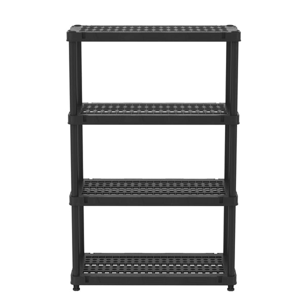 Schwerlastregal 90 x 43 x 140 cm schwarz