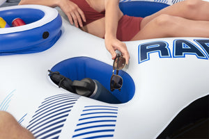 Schwimmring für 2 Personen Rapid Rider Double Tube