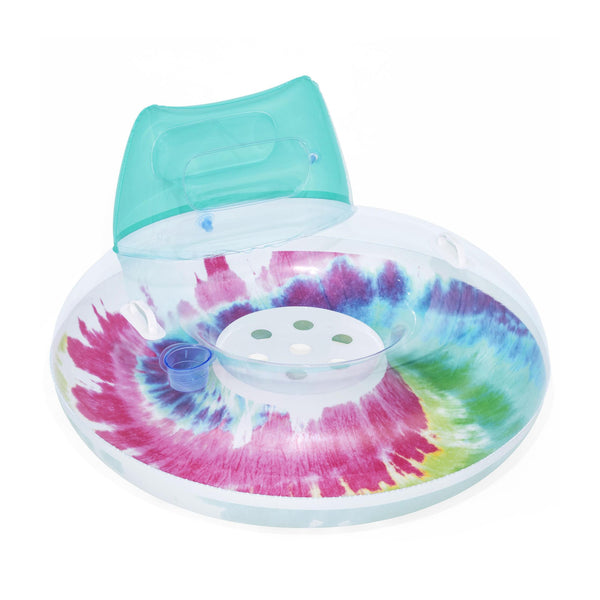 Schwimmring mit Rückenlehne Tie Dye 104 cm