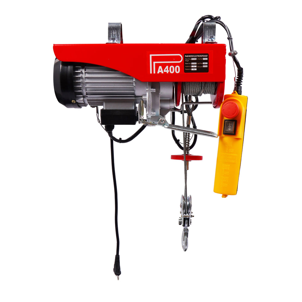 Paranco elettrico a fune da 400 kg