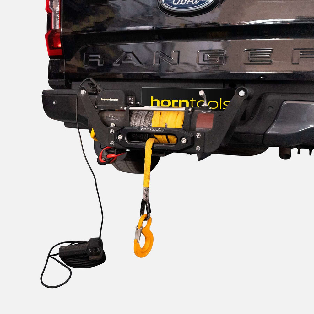 Seilwindesystem Alpha Mobil für 2 Zoll Vierkantrohr (AHK)
