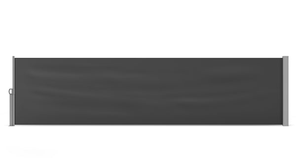 Side awning 100 x 400 cm anthracite