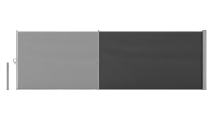 Side awning 120 x 400 cm anthracite
