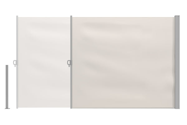 Side awning 160 x 300 cm beige