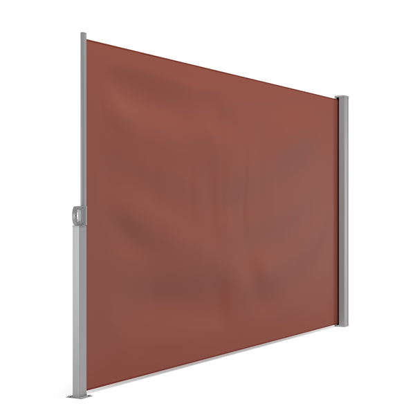 Side awning 160 x 300 cm brown