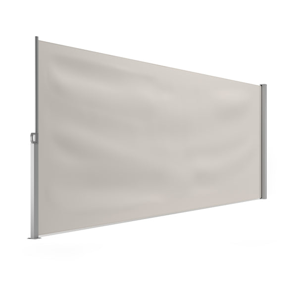 Side awning 160 x 400 cm beige