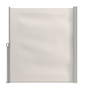 Side awning 160 x 400 cm beige
