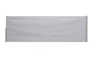 Side awning 160 x 400 cm gray