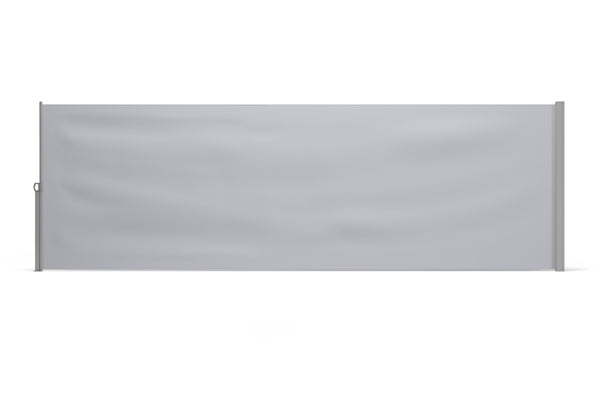 Side awning 160 x 400 cm gray