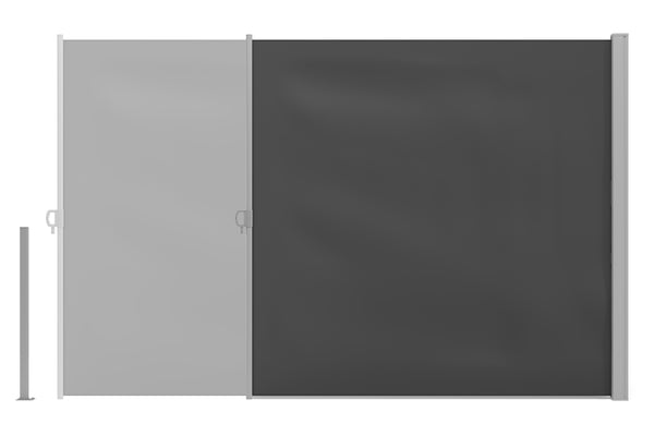 Side awning 180 x 300 cm anthracite