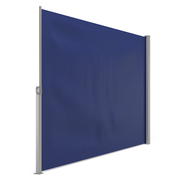 Side awning 180 x 300 cm blue