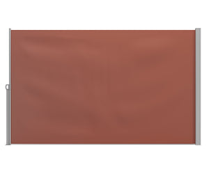 Side awning 180 x 300 cm brown