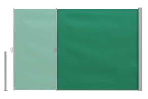 Side awning 180 x 300 cm green