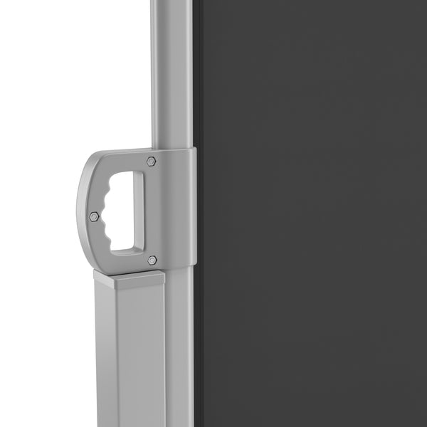 Seitenmarkise 180 x 400 cm anthrazit