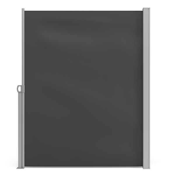 Seitenmarkise 180 x 400 cm anthrazit