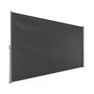 Seitenmarkise 180 x 400 cm anthrazit