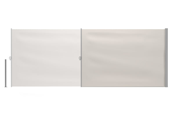Side awning 180 x 500 cm beige
