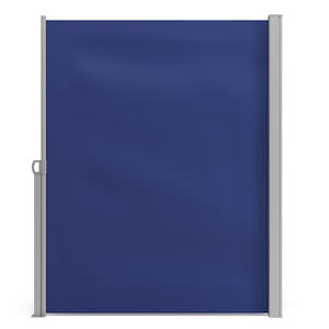 Side awning 180 x 400 cm blue