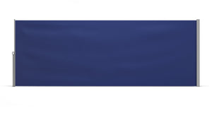 Side awning 180 x 400 cm blue