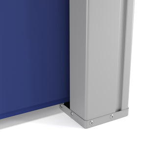 Side awning 180 x 400 cm blue