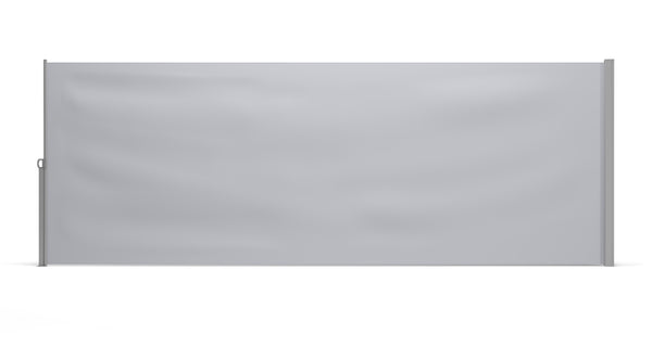 Side awning 180 x 400 cm gray
