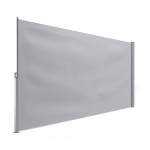 Side awning 180 x 400 cm gray