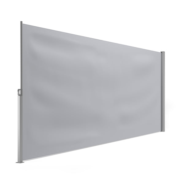 Side awning 180 x 400 cm gray