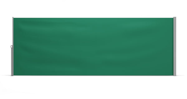 Side awning 180 x 400 cm green
