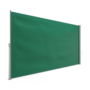 Side awning 180 x 400 cm green