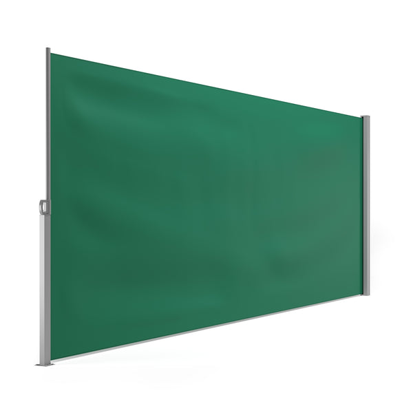 Side awning 180 x 400 cm green