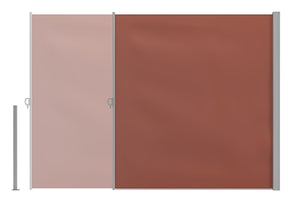 Side awning, brown (200 x 300cm)