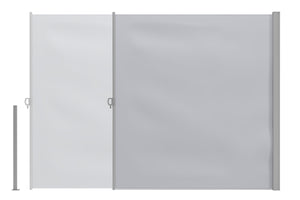 Side awning 200 x 300 cm gray